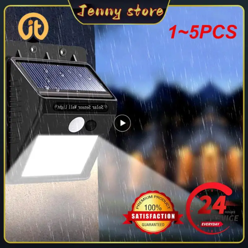 

1~5PCS Multifunctional Solar Lamp Outdoor Decoration Solar Light IP65 Waterproof Sunlight Powered Spotlight with Motion Sensor