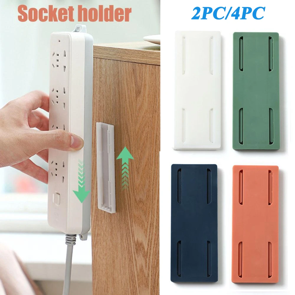 1/2/4pcs Self-adhesive Socket Holder Hook Punchfree Plug Sticker Holder Wall Fixer Holders Wall-mounted Cable Socket Holder
1/2/4pcs Self-adhesive Socket Holder Hook Punchfree Plug Sticker Holder Wall Fixer Holders Wall-mounted Cable Socket Holder