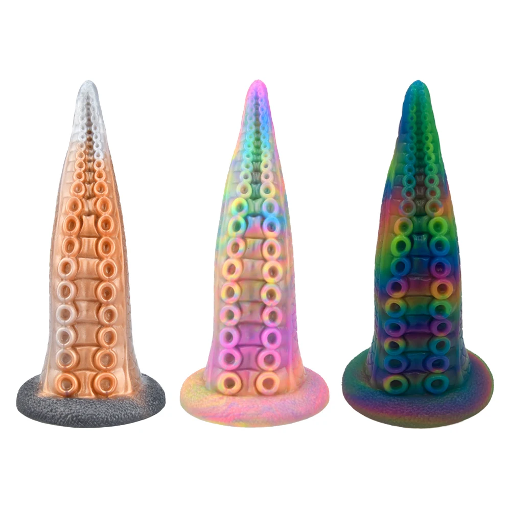 Huge Silicone Anal Dildos For Women Masturbation Octopus Tentacles Anal