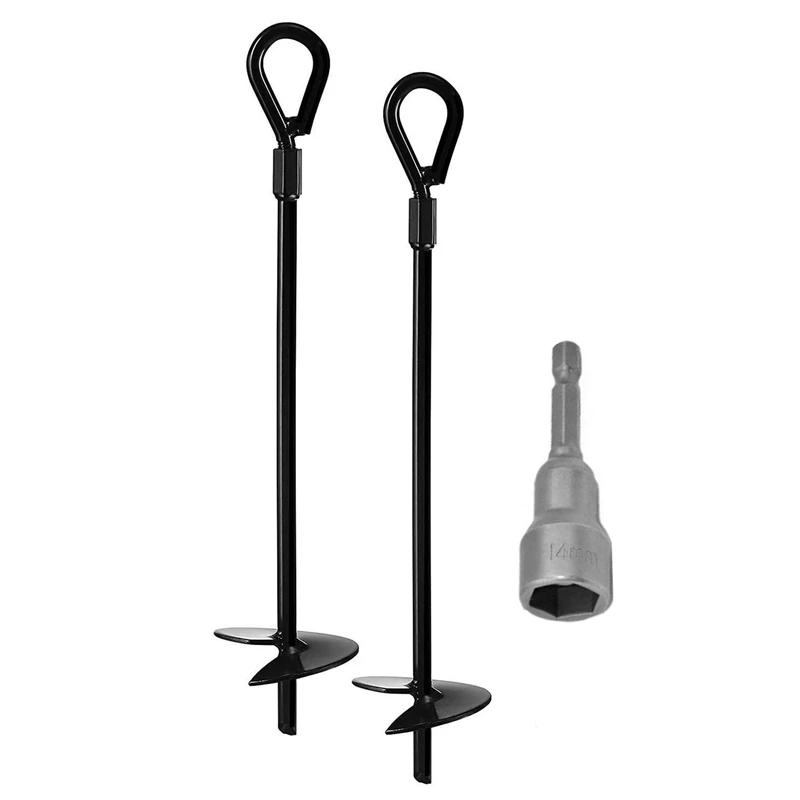 Heavy Duty Dog Anchor For Dogs Up To 220Lbs,Easy To Install And Remove, Perfect For Yard, Camping 2Pcs
Heavy Duty Dog Anchor For Dogs Up To 220Lbs,Easy To Install And Remove, Perfect For Yard, Camping 2Pcs