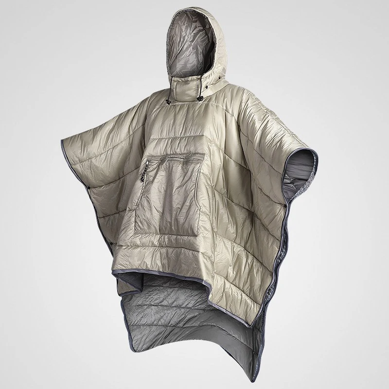 Fashion Winter Warm Ponchos Capes for Women Men Solid Color Wearable Sleeping Bag Outdoor Camping Hiking Riding Motorcycle Cloak
Fashion Winter Warm Ponchos Capes for Women Men Solid Color Wearable Sleeping Bag Outdoor Camping Hiking Riding Motorcycle Cloak
