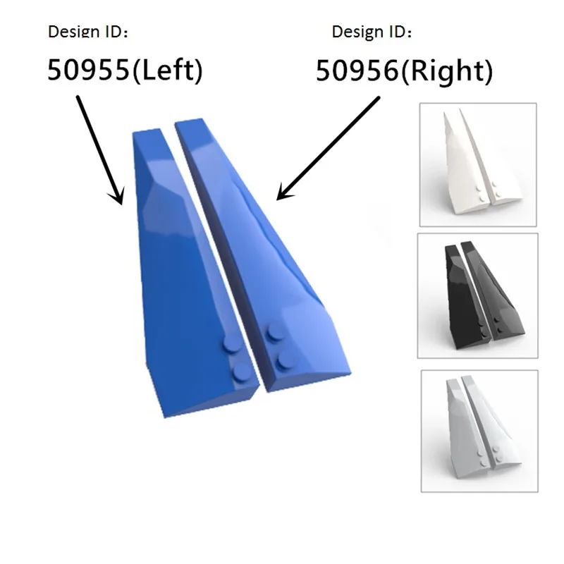 1 шт., конструктор 50955, 50956, 10 х3, левый или правый кирпич
1 шт., конструктор 50955, 50956, 10 х3, левый или правый кирпич