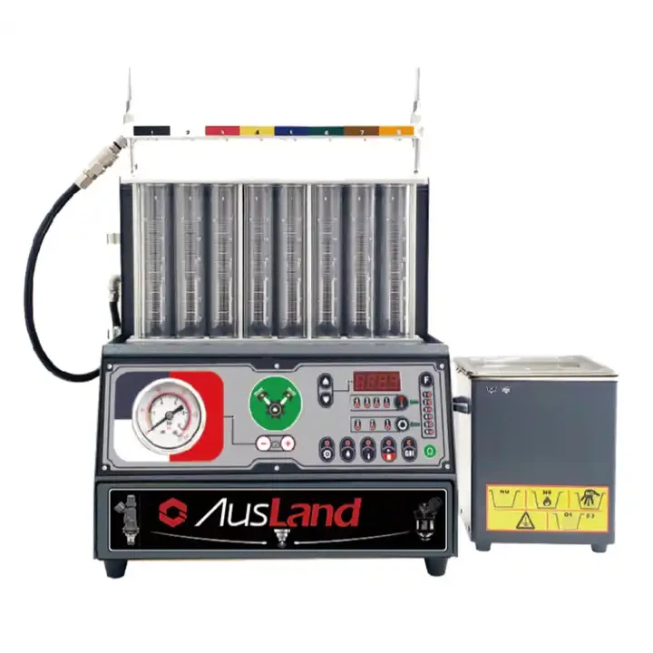 AUSLAND GS8 GDI машина для очистки инжектора, поддержка 8 цилиндров, тестер очистки топливного инжектора
AUSLAND GS8 GDI машина для очистки инжектора, поддержка 8 цилиндров, тестер очистки топливного инжектора