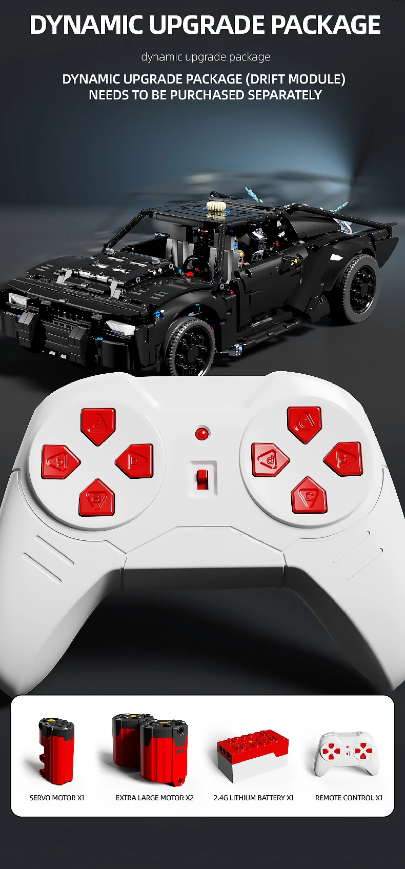 1828PCS Bat Car Building Blocks Technology Supercar Car Model Bricks Set With Light Kids DIY Educational Toys Desktop Deco Gifts 1828PCS Bat Car Building Blocks Technology Supercar Car Model Bricks Set With Light Kids DIY Educational Toys Desktop Deco Gifts