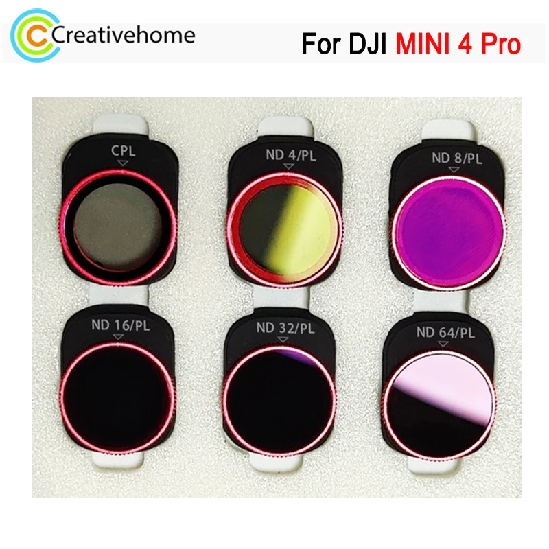 Набор фильтров из оптического стекла пряжкой 6 в 1 для DJI MINI 4 Pro Drone CPL + ND4PL + ND8PL + ND16PL + ND32PL + ND64PL фильтры для объектива 
Набор фильтров из оптического стекла пряжкой 6 в 1 для DJI MINI 4 Pro Drone CPL + ND4PL + ND8PL + ND16PL + ND32PL + ND64PL фильтры для объектива