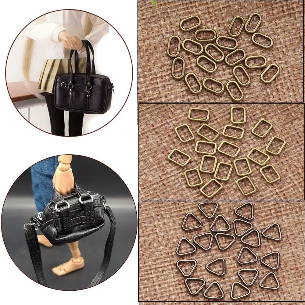 4 Colors Mini Ultra-small Accessories Tri-glide Doll Bag Buckle Diy Dolls Bag Luggage Hardware Square/Triangle Buttons
4 Colors Mini Ultra-small Accessories Tri-glide Doll Bag Buckle Diy Dolls Bag Luggage Hardware Square/Triangle Buttons