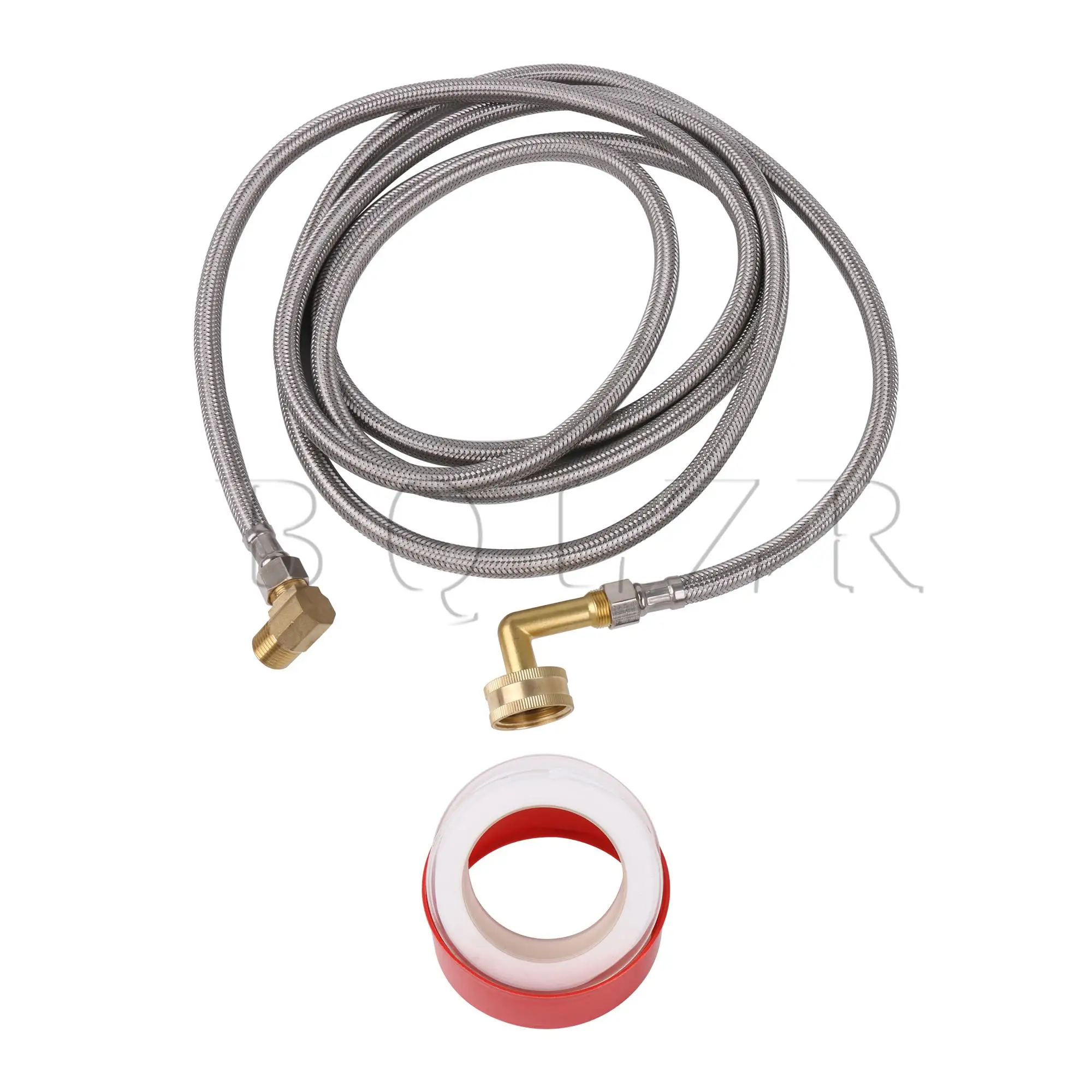 BQLZR Dishwasher Supply Stainless Steel Hose 3/8" and 3/4" Connections Kit
BQLZR Dishwasher Supply Stainless Steel Hose 3/8" and 3/4" Connections Kit