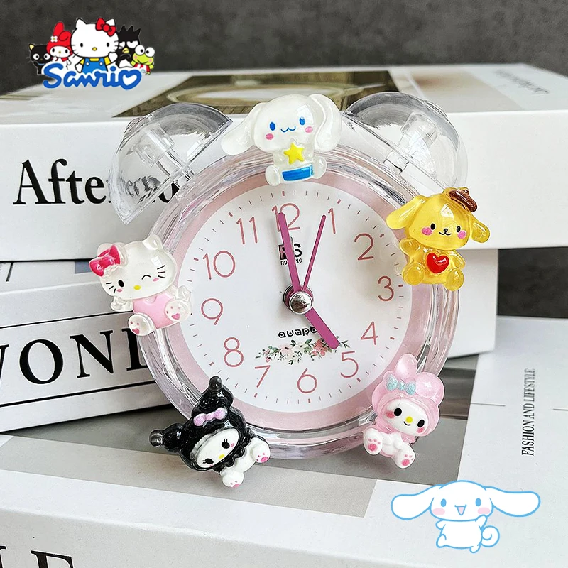 Hello Kitty Sanrio Alarm Clock Kawaii Kuromi Anime Cute Children Office Student Ring The Bell Wake Up Cartoon Birthday Gifts
Hello Kitty Sanrio Alarm Clock Kawaii Kuromi Anime Cute Children Office Student Ring The Bell Wake Up Cartoon Birthday Gifts
