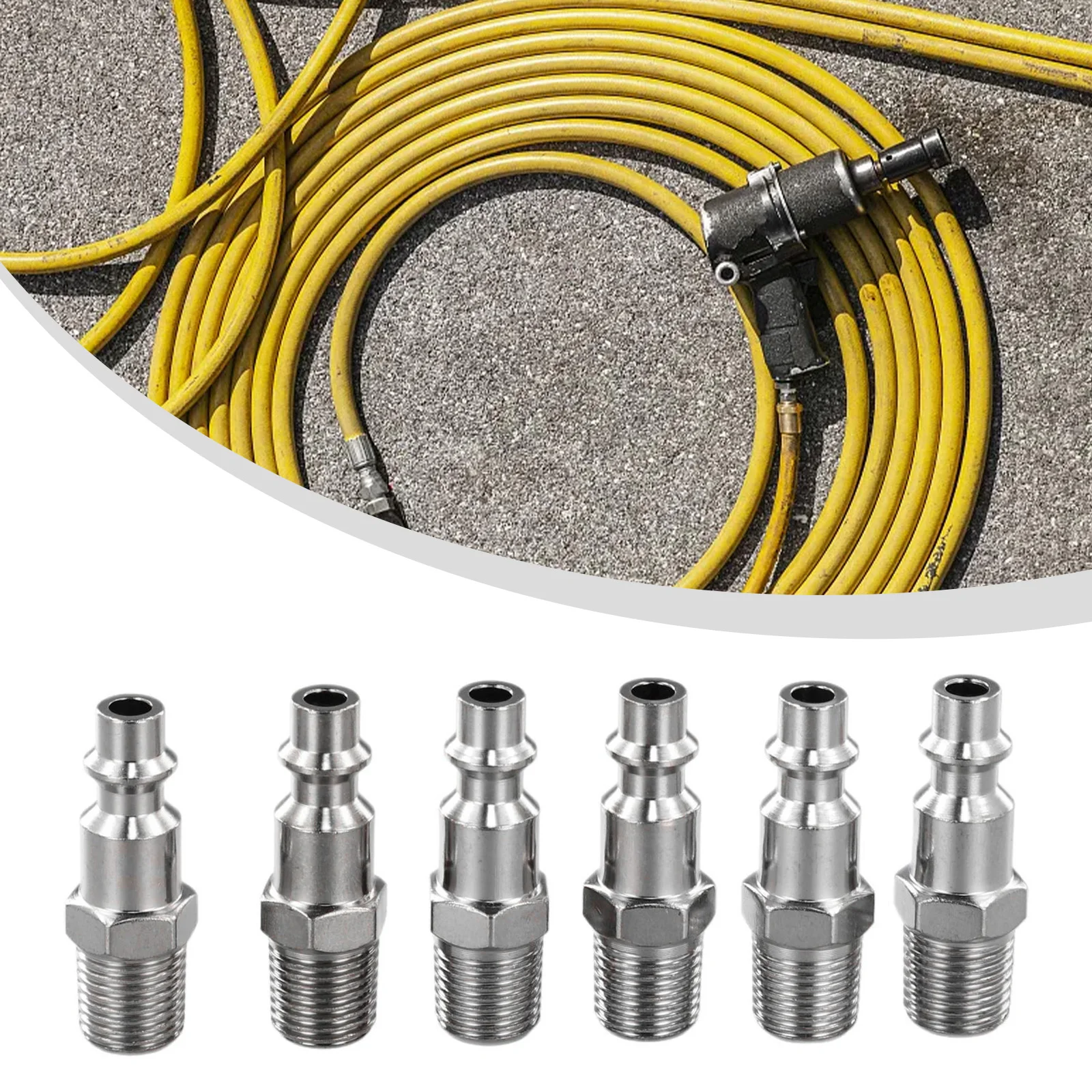 1/4Inch NPT Male Threads Quick Release Connector Pneumatic Tool Air Hose Fitting Quick Coupler Fittings For Pneumatic Tools
1/4Inch NPT Male Threads Quick Release Connector Pneumatic Tool Air Hose Fitting Quick Coupler Fittings For Pneumatic Tools