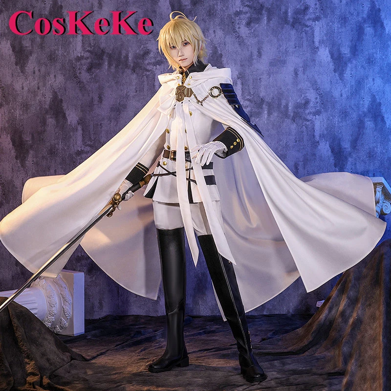 CosKeKe Hyakuya Mikaela Cosplay Anime Seraph Of The End Costume Fashion Handsome Combat Uniform Halloween Role Play Clothing New
CosKeKe Hyakuya Mikaela Cosplay Anime Seraph Of The End Costume Fashion Handsome Combat Uniform Halloween Role Play Clothing New
