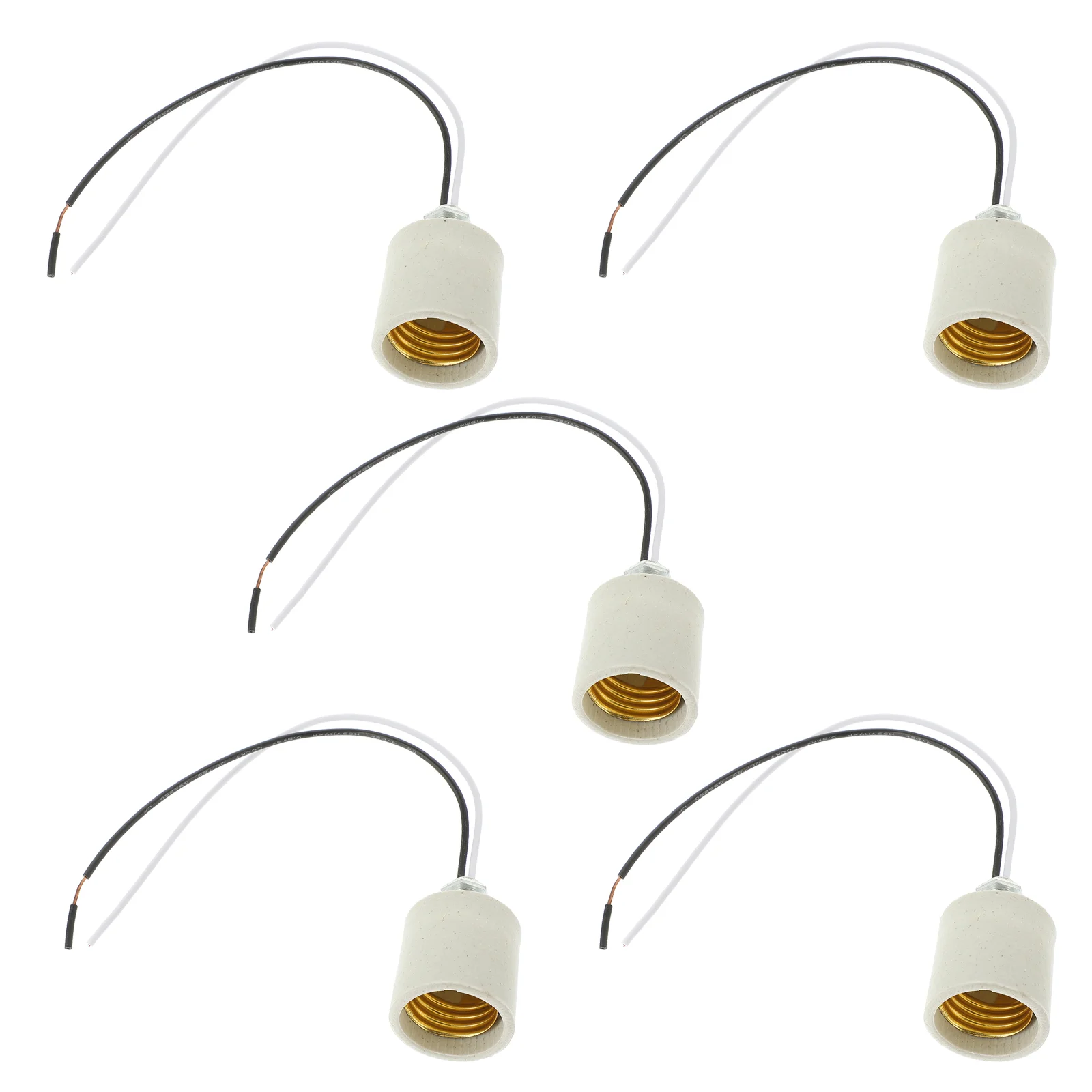 5pcs Light Sockets Screw Base Lamp Holder Replacement Light Bulb Socket Lamp Holder
5pcs Light Sockets Screw Base Lamp Holder Replacement Light Bulb Socket Lamp Holder