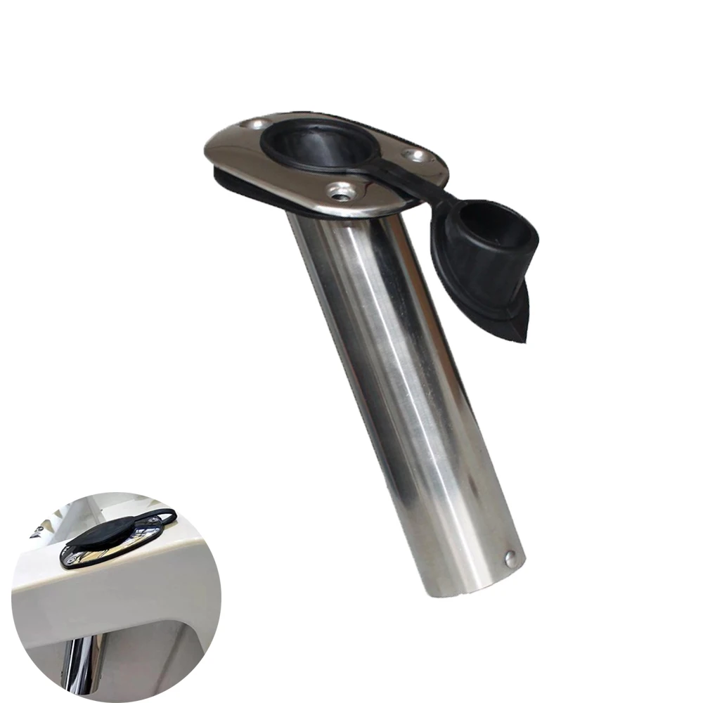 Fishing Pole Stand Stainless Steel Flush Mount Fishing Rod Holder 15/ 30 /90 Degree For High Quality Boat accessories marine
Fishing Pole Stand Stainless Steel Flush Mount Fishing Rod Holder 15/ 30 /90 Degree For High Quality Boat accessories marine