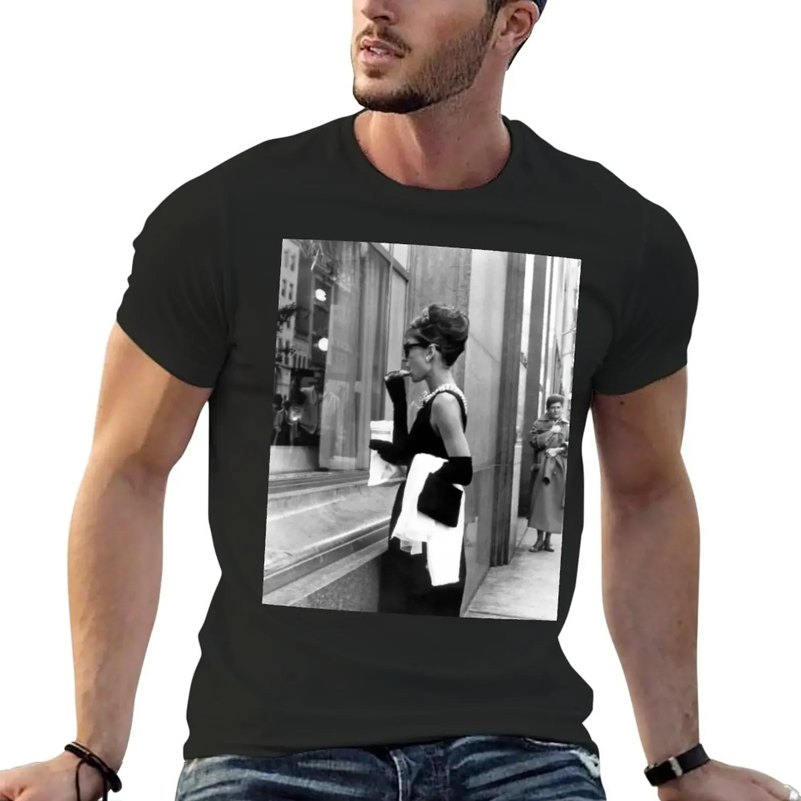 

Breakfast at Tiffany's Blake Edwards classic T-Shirt anime sports fans oversizeds clothes for men