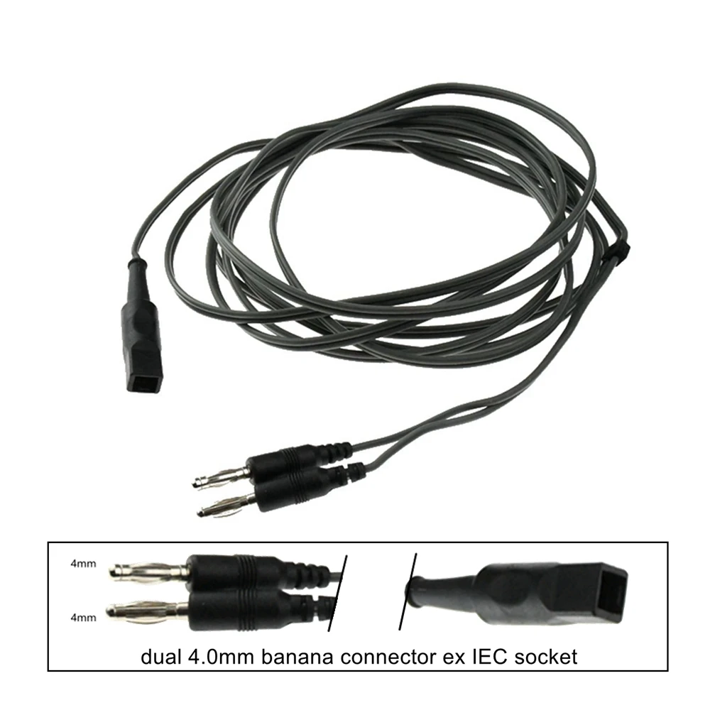 Bipolar Forceps Cable, Reusable Instruments Cord, 4.0 mm Banana Connector Socket, IEC Specification
Bipolar Forceps Cable, Reusable Instruments Cord, 4.0 mm Banana Connector Socket, IEC Specification
