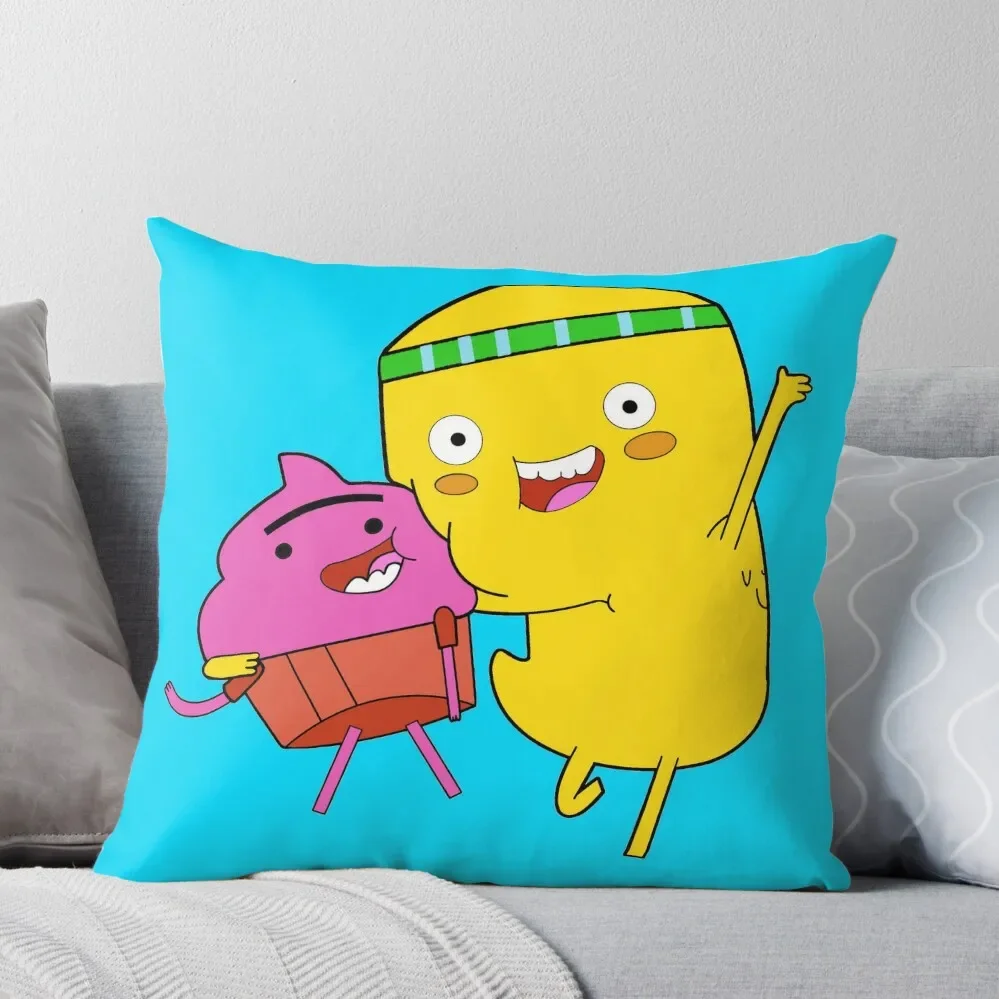 

Cupcake and Dino Throw Pillow Pillowcases For Pillows Cushion Child Pillowcases Bed Cushions