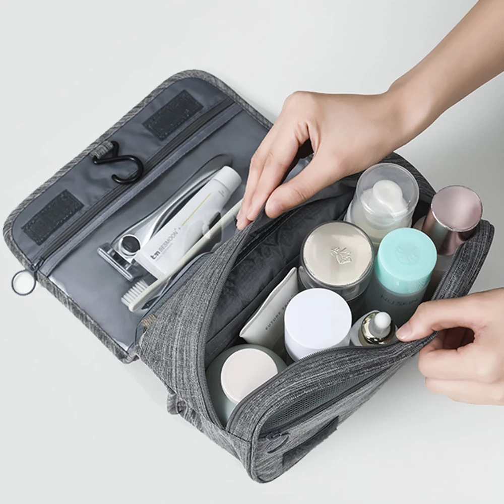 Multifunction Makeup Bags Women Waterproof Travel Cosmetic Bag Foldable Organizer Hanging Dry and Wet Separation Storage Bag
Multifunction Makeup Bags Women Waterproof Travel Cosmetic Bag Foldable Organizer Hanging Dry and Wet Separation Storage Bag