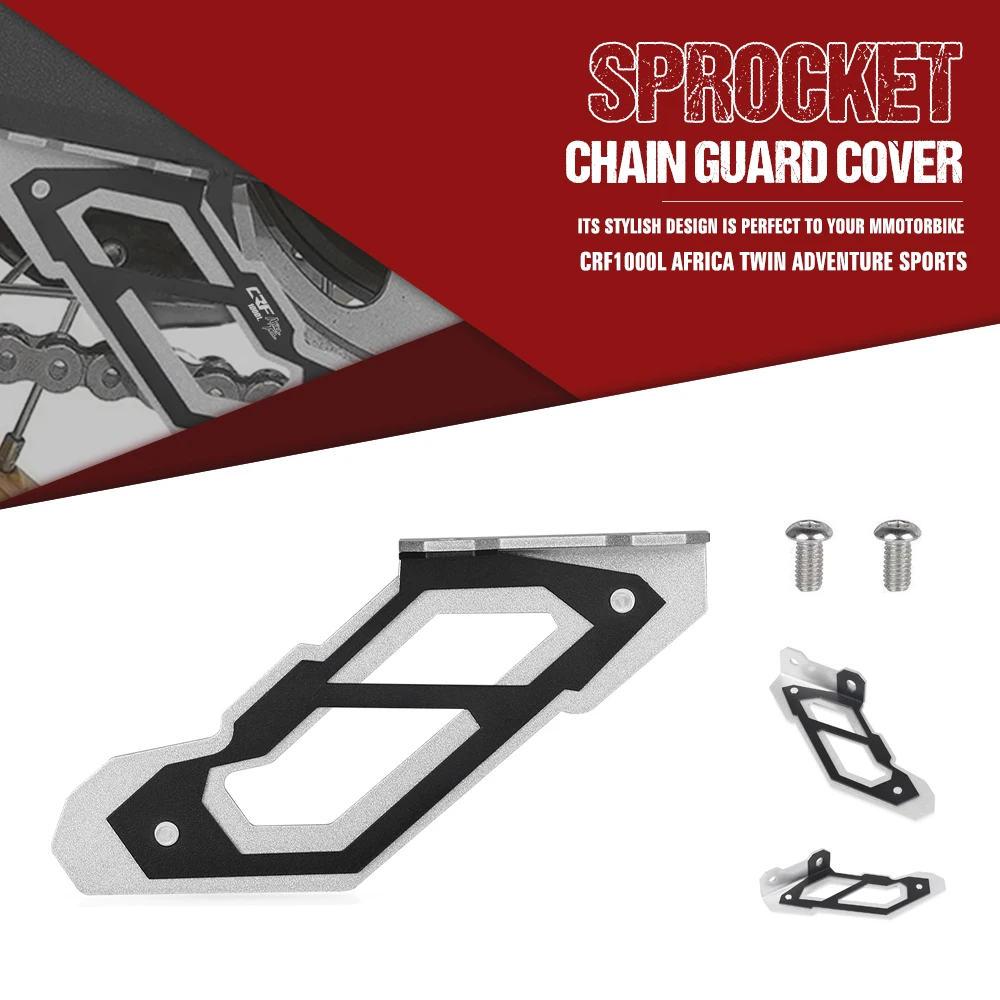 Lower Chain Guard Frame Protector Cover For Honda CRF1000L Africa Twin 2015 - 2021 Motorcycle Protects chain and rear sprocket
Lower Chain Guard Frame Protector Cover For Honda CRF1000L Africa Twin 2015 - 2021 Motorcycle Protects chain and rear sprocket