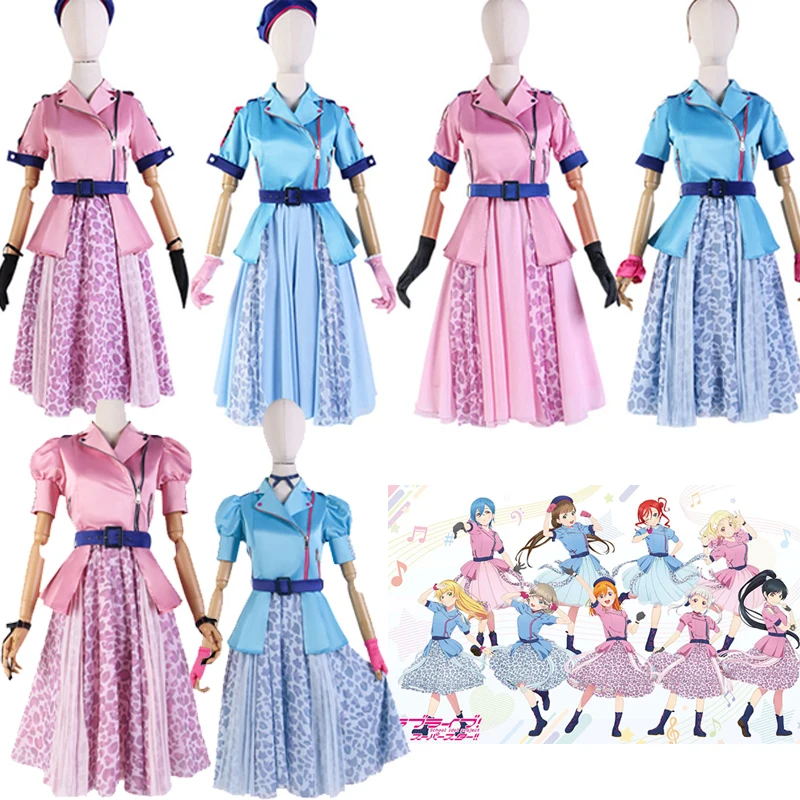 Аниме Love Live Superstar Liella OP WE WILL Uniform Set аниме Kanon Shibuya Tang Keke Косплей Костюм Панк Лолита платье наряды
Аниме Love Live Superstar Liella OP WE WILL Uniform Set аниме Kanon Shibuya Tang Keke Косплей Костюм Панк Лолита платье наряды