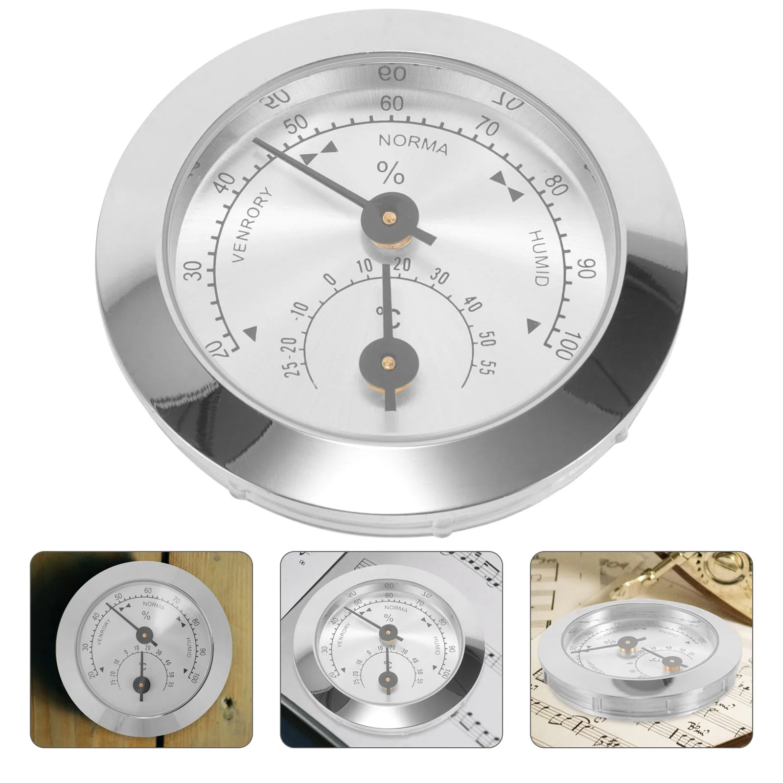 Violin Thermometer Round Hygrometer Humidity Meter Musical Instrument Guitar Care Bass Thermometer Professional Violin Supply
Violin Thermometer Round Hygrometer Humidity Meter Musical Instrument Guitar Care Bass Thermometer Professional Violin Supply
