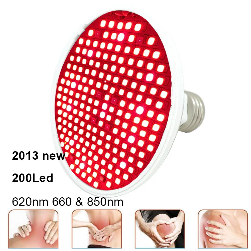 2023 620nm 660nm 850nm Red led plant grow lamp Anti Aging Deep Light bulb IR Infrared Phototherap for Body Skin Pain
2023 620nm 660nm 850nm Red led plant grow lamp Anti Aging Deep Light bulb IR Infrared Phototherap for Body Skin Pain