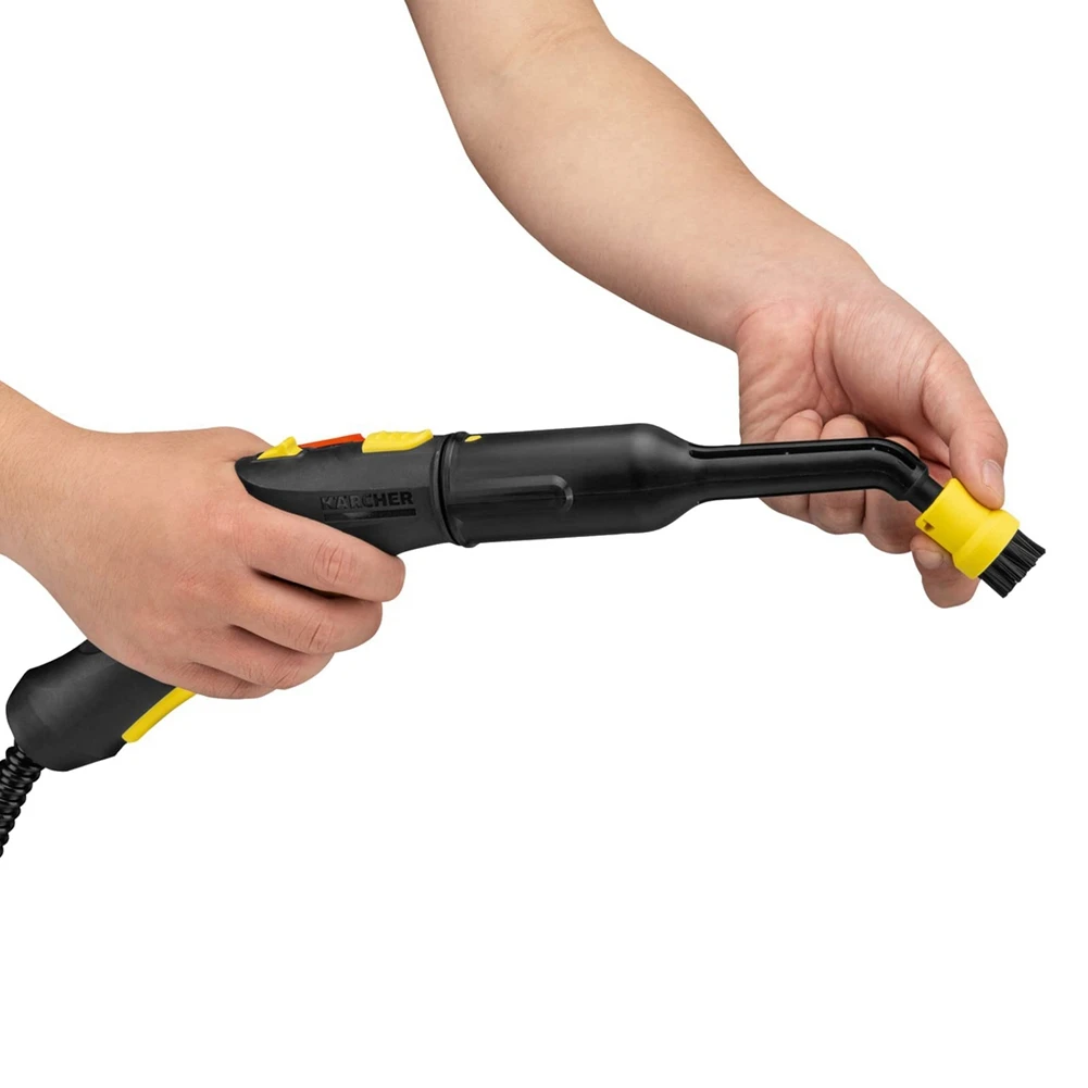 Window Nozzle and Round Brush for Karcher Steam Cleaner (Strip-Free Cleaning of Glass, Windows and Mirrors)
Window Nozzle and Round Brush for Karcher Steam Cleaner (Strip-Free Cleaning of Glass, Windows and Mirrors)