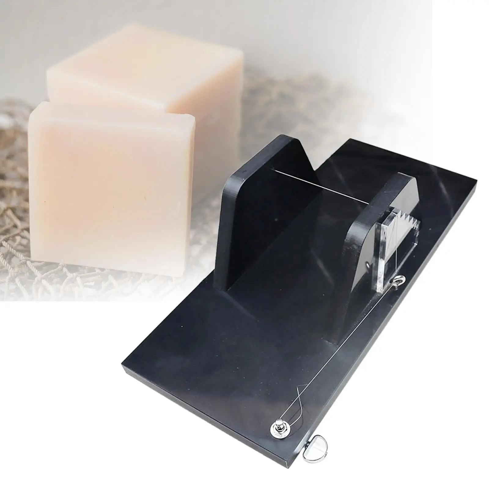Soap Cutter Wire Soap Loaf Soap Cutting Machine for Handmade Soap Making Art Craft Cheese Candles Trimming
Soap Cutter Wire Soap Loaf Soap Cutting Machine for Handmade Soap Making Art Craft Cheese Candles Trimming