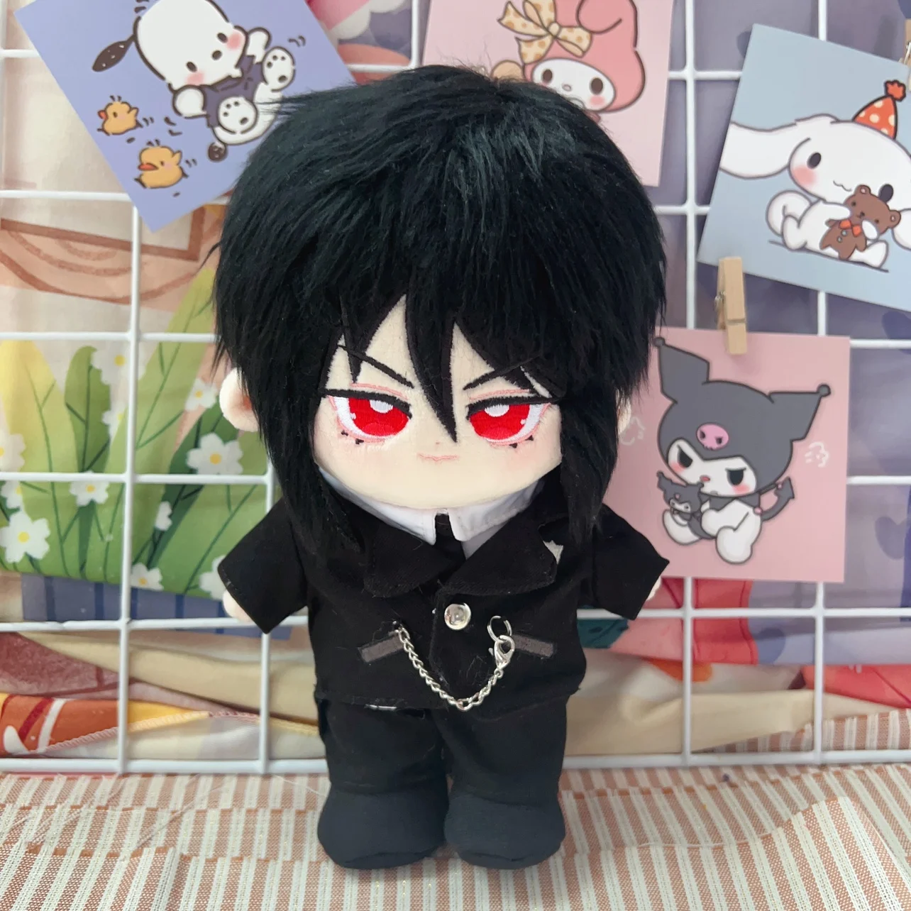 Anime Game Black Butler Sebastian Michaelis 20cm Cute Plush Stuffed Body Doll Cosplay Dress Up Clothing Pillow Xmas Gifts
Anime Game Black Butler Sebastian Michaelis 20cm Cute Plush Stuffed Body Doll Cosplay Dress Up Clothing Pillow Xmas Gifts