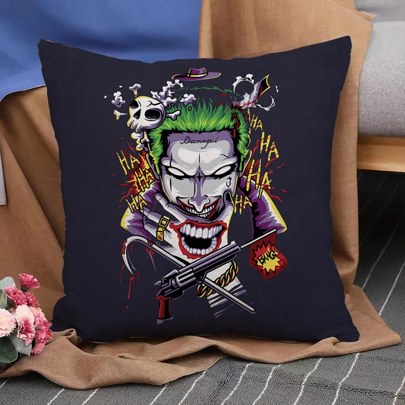 Pillowcase Double Printed Jokers Home Decor Pillowcase Cushion Cover 45x45cm Bedroom Sofa Car Cushion Cover Short Plush
Pillowcase Double Printed Jokers Home Decor Pillowcase Cushion Cover 45x45cm Bedroom Sofa Car Cushion Cover Short Plush