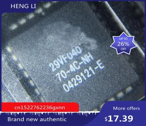 10 шт./лот SST29VF040-70-4C-NHETR SST29VF040-70-4C-NHE SST29VF040 70-4C-NHE 29VF040 PLCC32
10 шт./лот SST29VF040-70-4C-NHETR SST29VF040-70-4C-NHE SST29VF040 70-4C-NHE 29VF040 PLCC32