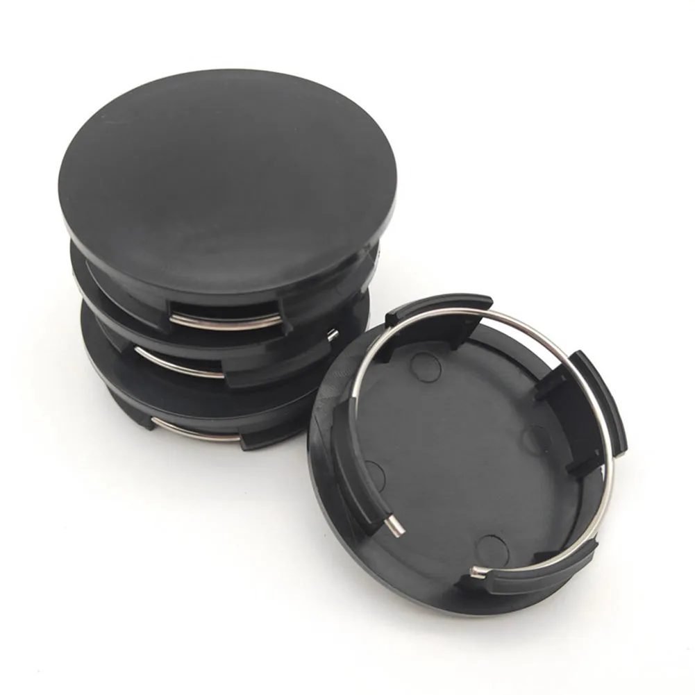 

Durable Car Wheel Center Cap Auto Parts 2.24x0.67inch 4pcs 5.7x1.7cm ABS Car Accessories Car Decoration Plastic