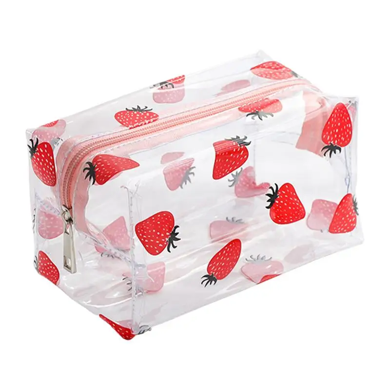 Clear Make Up Pouch Make Up Bag Zipper Pouch With Cute Pattern Portable Toiletry Bag Large Makeup Bag Pouch Travel PVC Bag
Clear Make Up Pouch Make Up Bag Zipper Pouch With Cute Pattern Portable Toiletry Bag Large Makeup Bag Pouch Travel PVC Bag