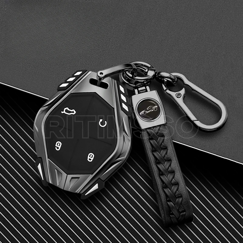 Alloy+Silica Gel Full Cover Car Key Case for 2022 2023 Jetour DASHING X-1 Plus DTC Car Remote Key Protection Shell Keychian
Alloy+Silica Gel Full Cover Car Key Case for 2022 2023 Jetour DASHING X-1 Plus DTC Car Remote Key Protection Shell Keychian