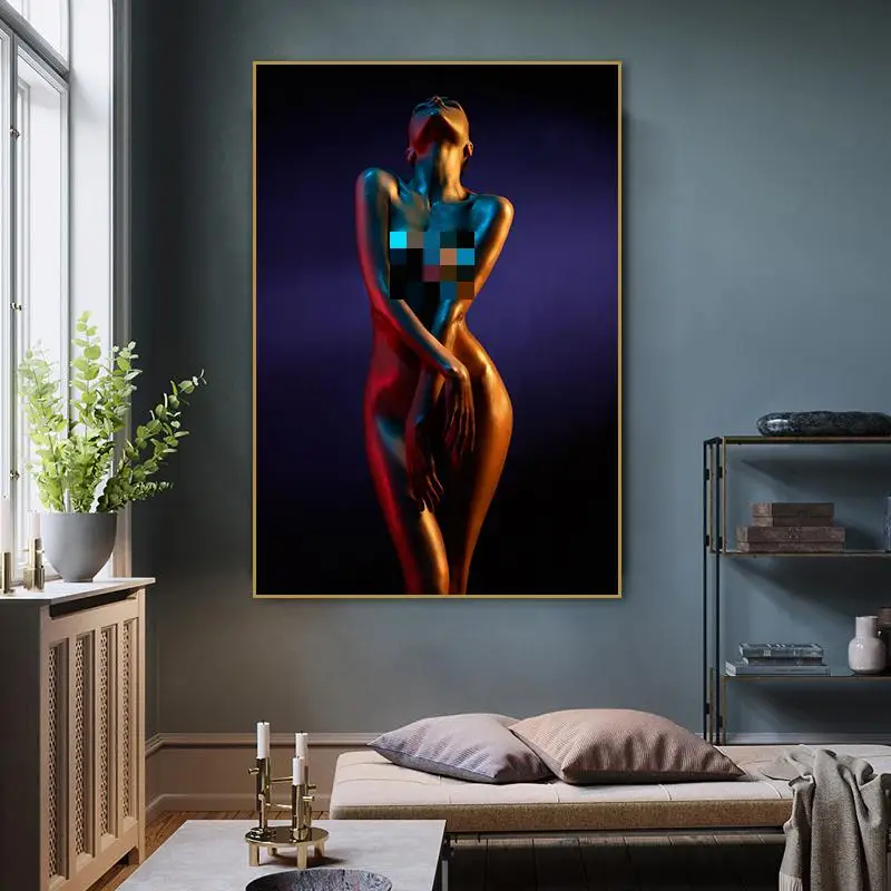 

Modern Sexy Nude Women Body Art Posters and Prints Figure Canvas Painting Wall Art Pictures for Bedroom Home Decoration Cuadros