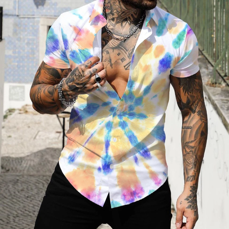 Oversized American Style 2023 Summer Street Fashion 3D Printed New Personalized Top Men's Casual Shirt
Oversized American Style 2023 Summer Street Fashion 3D Printed New Personalized Top Men's Casual Shirt