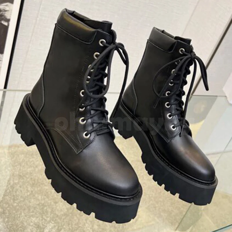 Women Ankle Boots Autumn Winter 2023 New Solid Colors Genuine Leather Upper Women Shoes Temperament Elegant Lace-Up Boots
Women Ankle Boots Autumn Winter 2023 New Solid Colors Genuine Leather Upper Women Shoes Temperament Elegant Lace-Up Boots