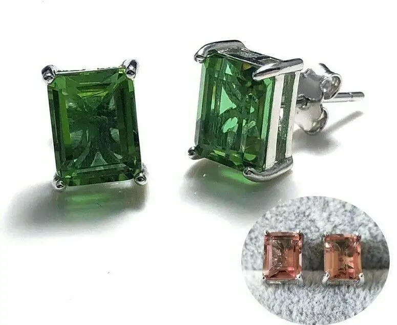 

Earrings Color Changing Zultanite Gemstone 925 Sterling Silver Fine Jewelry Gift