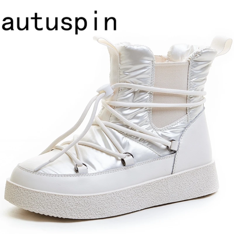 AUTUSPIN 2024 Women Snow Boots Fashion Elastic Band Ladies Down Cloth Ankle Boot Outdoor Keep Warm Casual Shoes Woman Size 40
AUTUSPIN 2024 Women Snow Boots Fashion Elastic Band Ladies Down Cloth Ankle Boot Outdoor Keep Warm Casual Shoes Woman Size 40