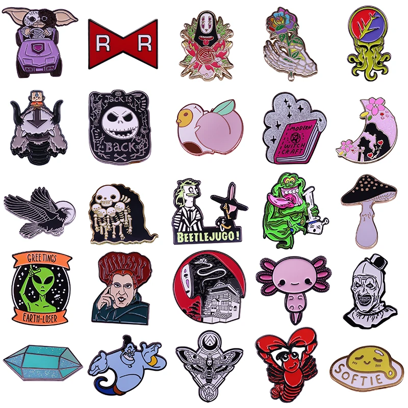 Beetlejugo Brooch Terror Skull Badge Cosplay jewelry Enamel Pin Lapel Pins Badge Hats Clothes Backpack Decoration Jewelry Fans
Beetlejugo Brooch Terror Skull Badge Cosplay jewelry Enamel Pin Lapel Pins Badge Hats Clothes Backpack Decoration Jewelry Fans