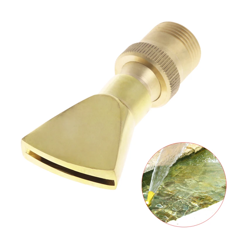 

P82D 1/2" DN15 3/4" DN20 Fan Shape Spring Fountain Pond Nozzle Sprinkler Spray for Head