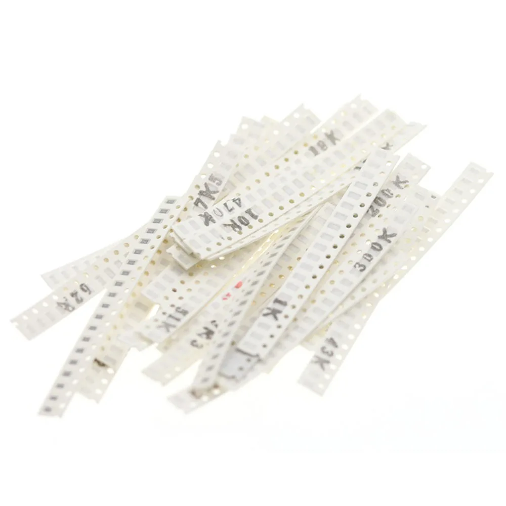 660PCS Patch Resistor 33 Values 20PCS Each 1206 SMD Resistor Kit Assorted Kit 1 ohm-1M ohm 1% PrecisionElectronic Component Kit
660PCS Patch Resistor 33 Values 20PCS Each 1206 SMD Resistor Kit Assorted Kit 1 ohm-1M ohm 1% PrecisionElectronic Component Kit