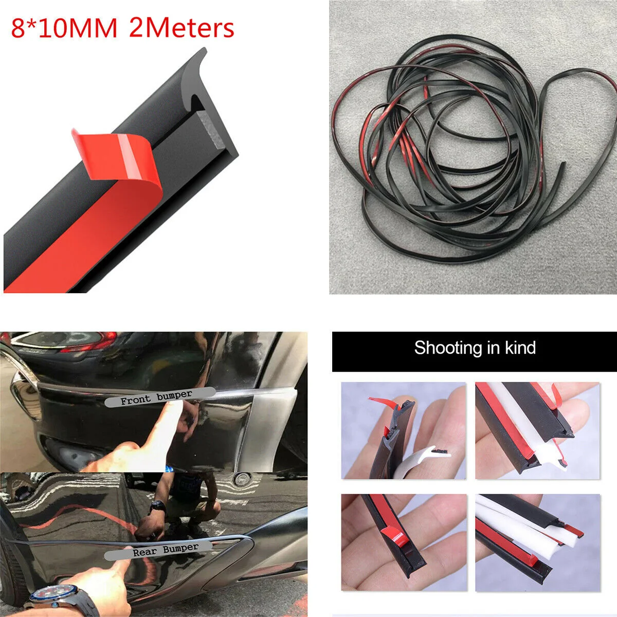 2M Car Door Rubber Seal Strip Inclined T-Shaped Weatherproof Edge Trim Noise Insulation Sealing Automobiles Interior Accessories
2M Car Door Rubber Seal Strip Inclined T-Shaped Weatherproof Edge Trim Noise Insulation Sealing Automobiles Interior Accessories