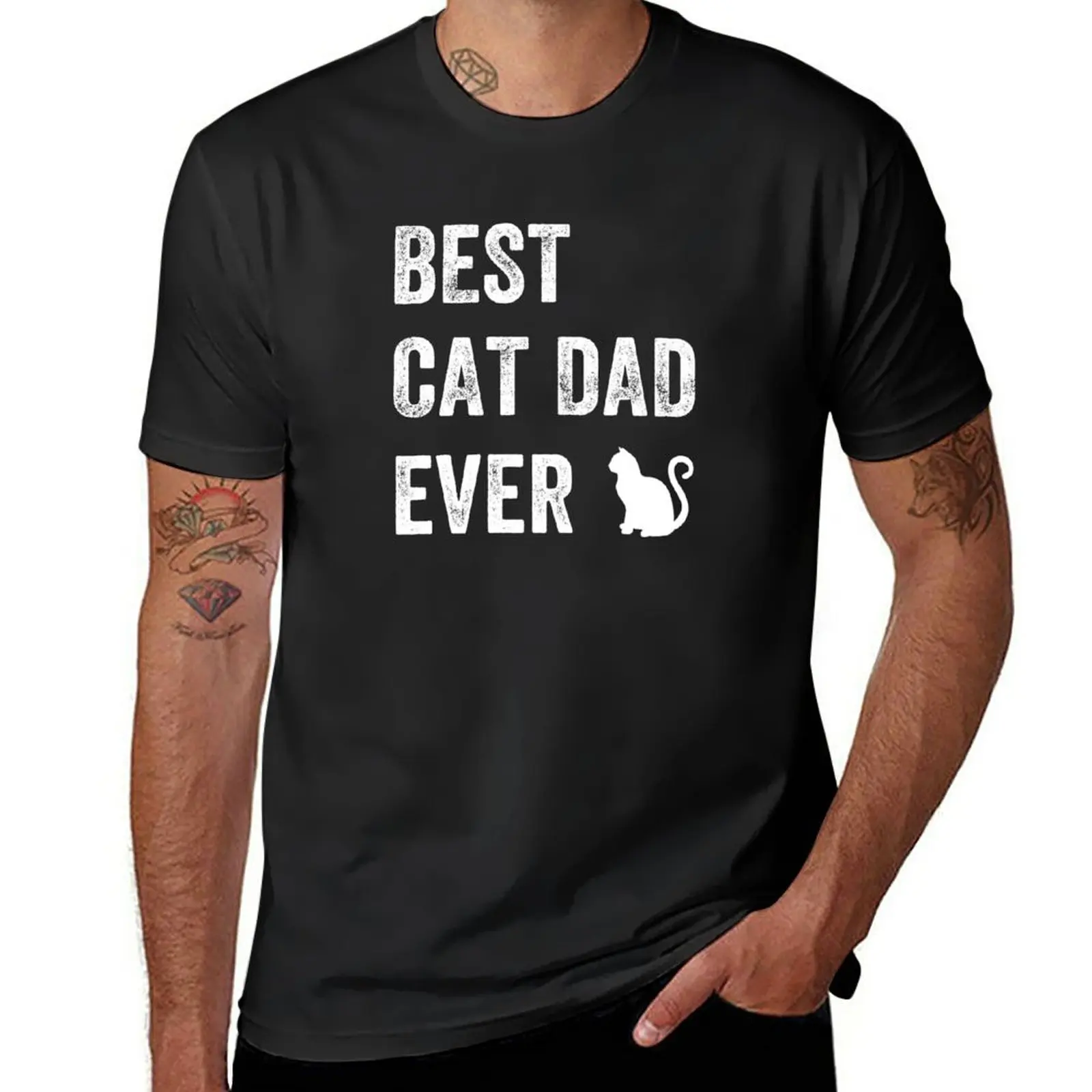 New Best Cat Dad Ever - Cat Lover T-Shirt Short sleeve funny t shirts summer tops heavy weight t shirts for men
New Best Cat Dad Ever - Cat Lover T-Shirt Short sleeve funny t shirts summer tops heavy weight t shirts for men