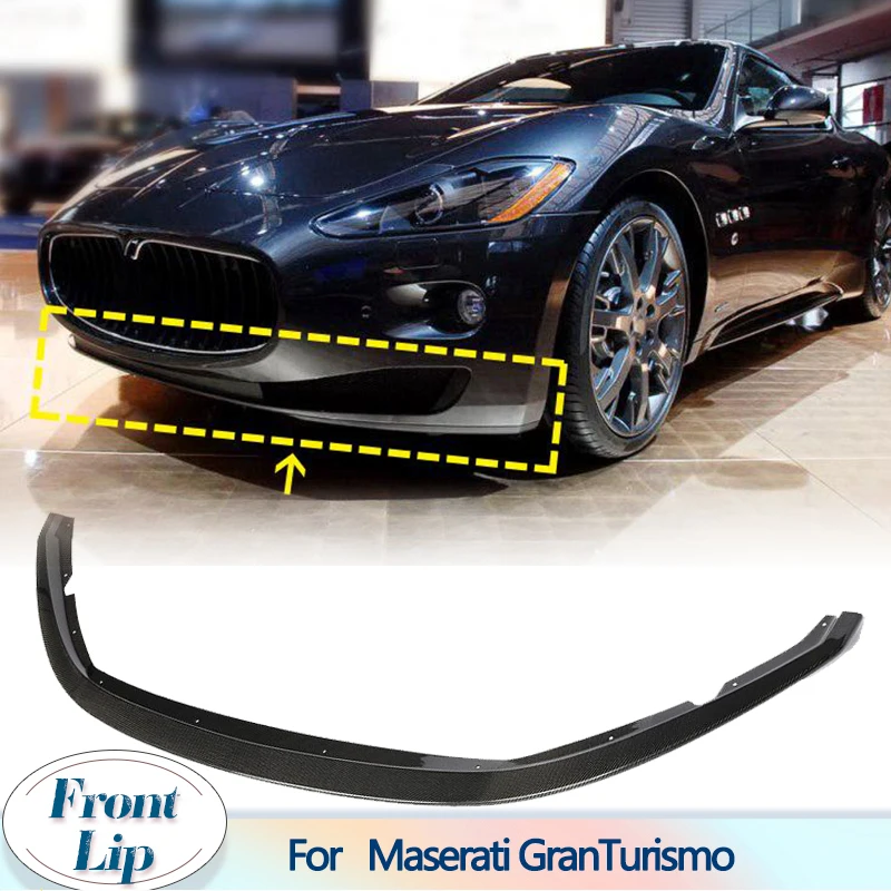 For Maserati GranTurismo GT 2007 - 2009 Car Front Bumper Lip Splitters Carbon Fiber Front Lip Spoiler
For Maserati GranTurismo GT 2007 - 2009 Car Front Bumper Lip Splitters Carbon Fiber Front Lip Spoiler