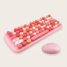 NEW2022 2.4GHz USB Receiver Wireless Keyboard and Mouse Sets Mixed Color Typewrite Keycaps Keyboard Max 1600DPI Mice for
NEW2022 2.4GHz USB Receiver Wireless Keyboard and Mouse Sets Mixed Color Typewrite Keycaps Keyboard Max 1600DPI Mice for
