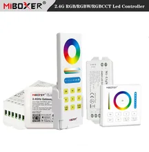 Miboxer RGB/RGBW/RGBCCT LED Strip Controller 2.4G Remote B0/FUT043A/FUT044A/FUT045A/FUT088/FUT043/FUT044/FUT045
Miboxer RGB/RGBW/RGBCCT LED Strip Controller 2.4G Remote B0/FUT043A/FUT044A/FUT045A/FUT088/FUT043/FUT044/FUT045