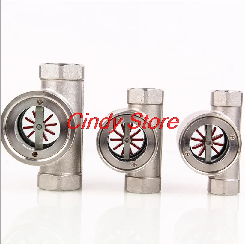 1/4" 3/8" 1/2" 3/4" 1" 1-1/2" 2" BSPT Female Carbon Steel 201 304 316 Stainless Window Sight Glass Flow Indicator With Impeller
1/4" 3/8" 1/2" 3/4" 1" 1-1/2" 2" BSPT Female Carbon Steel 201 304 316 Stainless Window Sight Glass Flow Indicator With Impeller