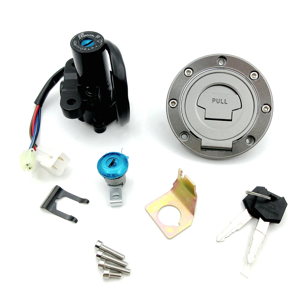 Motorcycle Ignition Switch Fuel Gas Tank Cap Seat Lock Keys For Yamaha YZF R1 2002-2003 2007-2010 R6 2004 2006-2013 FJR1300 FZ6
Motorcycle Ignition Switch Fuel Gas Tank Cap Seat Lock Keys For Yamaha YZF R1 2002-2003 2007-2010 R6 2004 2006-2013 FJR1300 FZ6