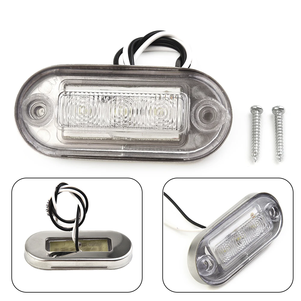 2pcs LED Boat Stern 3 LED Light Taillight Yacht Cabin Deck Transom Courtesy Lamp 12V Yacht Marine Accessories Courtesy Lights
2pcs LED Boat Stern 3 LED Light Taillight Yacht Cabin Deck Transom Courtesy Lamp 12V Yacht Marine Accessories Courtesy Lights