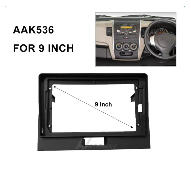 Car Audio Navigation Large Screen Car Navigation Cover Frame 9 inch Modified Panel Bracket Fit for Suzuki WAGON R 2015
Car Audio Navigation Large Screen Car Navigation Cover Frame 9 inch Modified Panel Bracket Fit for Suzuki WAGON R 2015