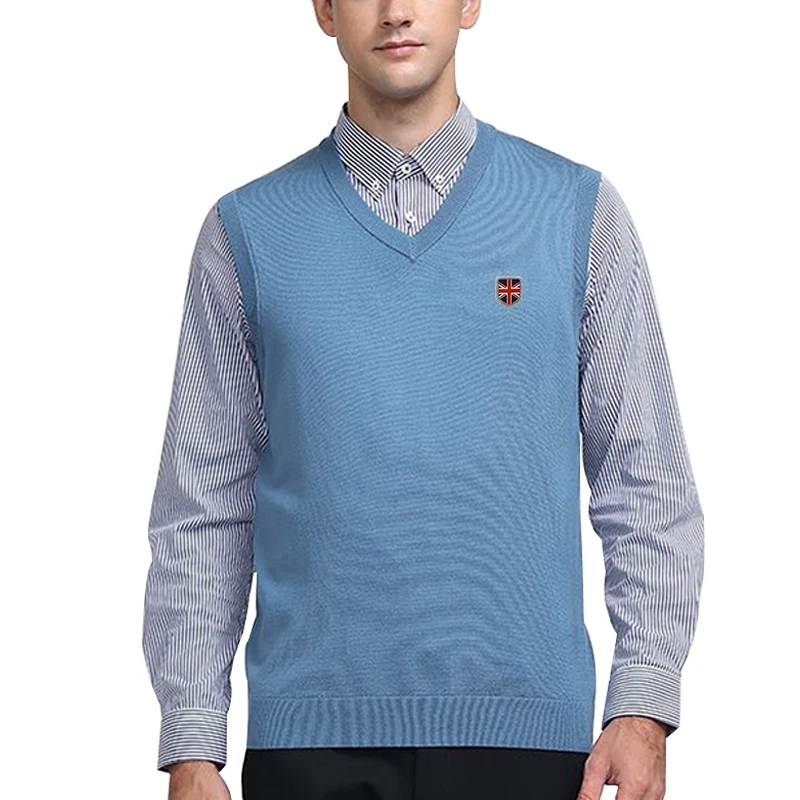 Superior Quality Vests V-neck Knitted Sweaters Autumn Fashion Casual Men Sweaters Slim Fit Cotton Solid Male Pullover
Superior Quality Vests V-neck Knitted Sweaters Autumn Fashion Casual Men Sweaters Slim Fit Cotton Solid Male Pullover